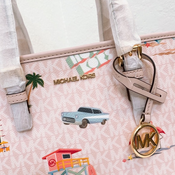 Michael Kors Jet Set Travel XS TZ Tote Bag - Picture 2 of 9